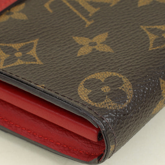 Louis Vuitton Bicolor Monogram Pallas Long Wallet