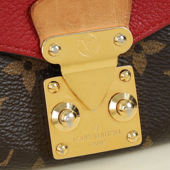 Louis Vuitton Bicolor Monogram Pallas Long Wallet