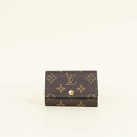 Louis Vuitton Monogram 6 Key Holder w/ Initials