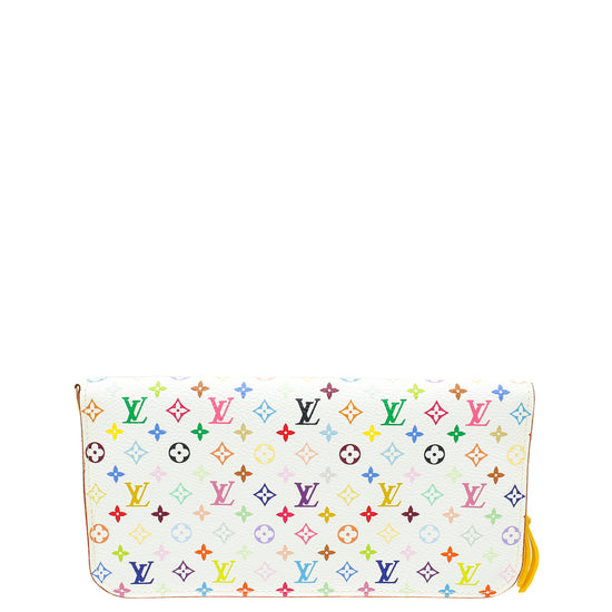 Louis Vuitton Monogram Multicolor Insolite Wallet W/ "SLI" Initials