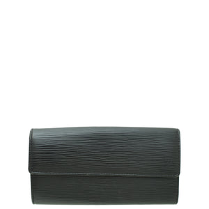 Louis Vuitton Noir Sarah Wallet