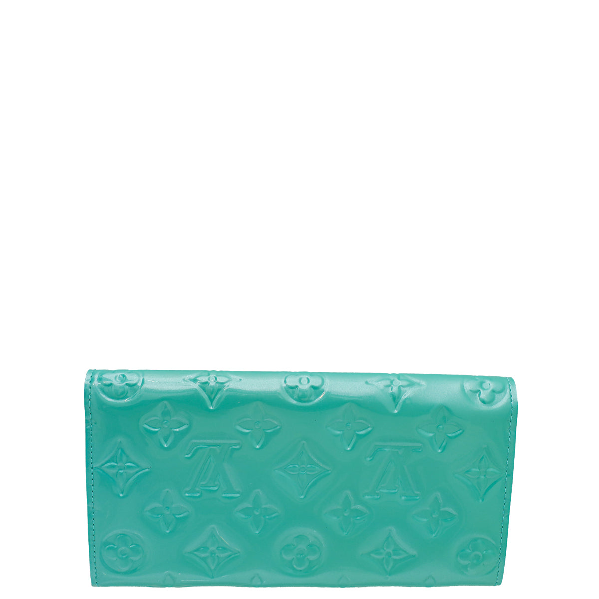 Louis Vuitton Bleu Lagon Monogram Vernis Sarah Wallet-Louis Vuitton-THE CLOSET