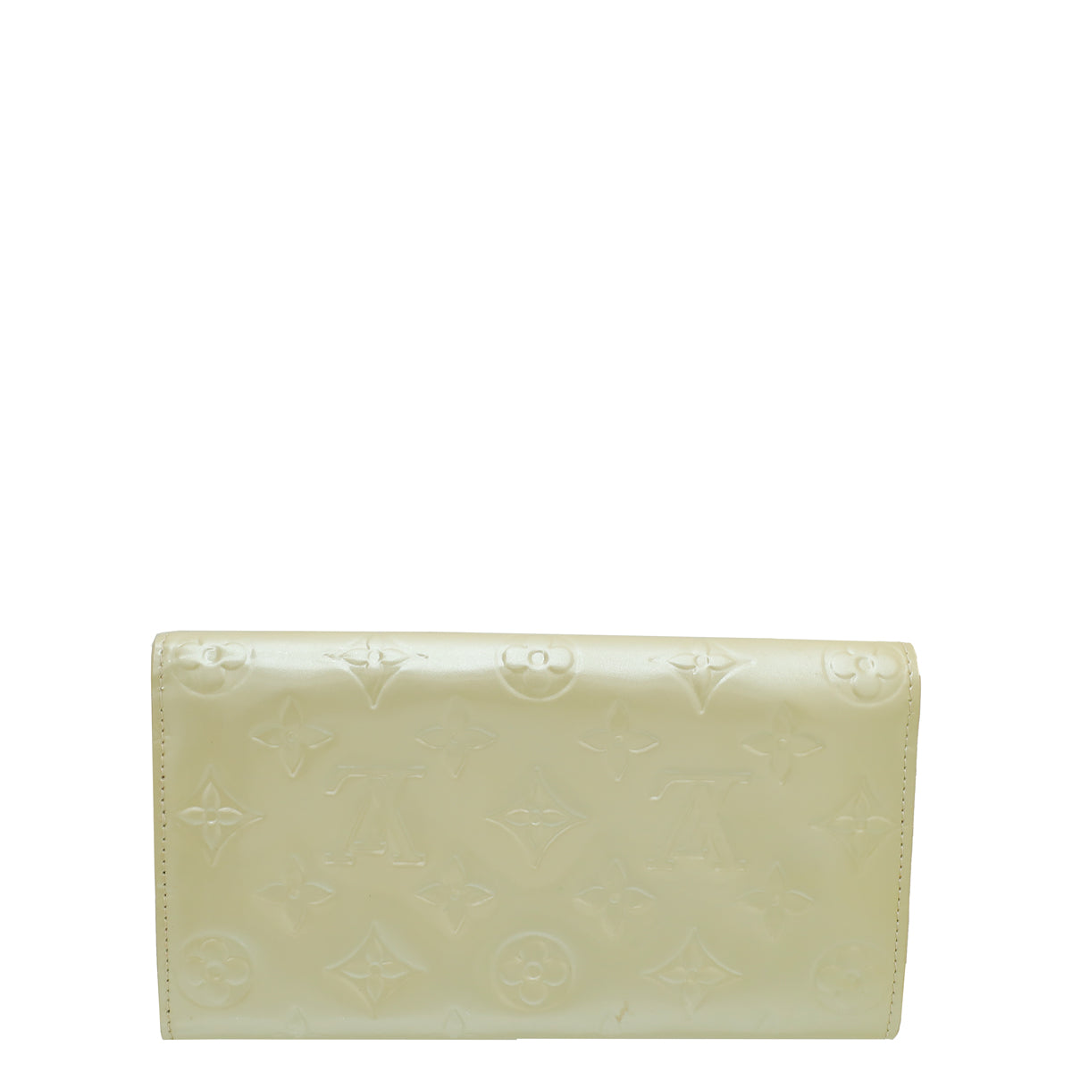 Louis Vuitton Blanc Corail Monogram Vernis Sarah Wallet-Louis Vuitton-THE CLOSET