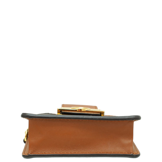 Louis Vuitton Brown Monogram Reverse Multicartes Dauphine Bag