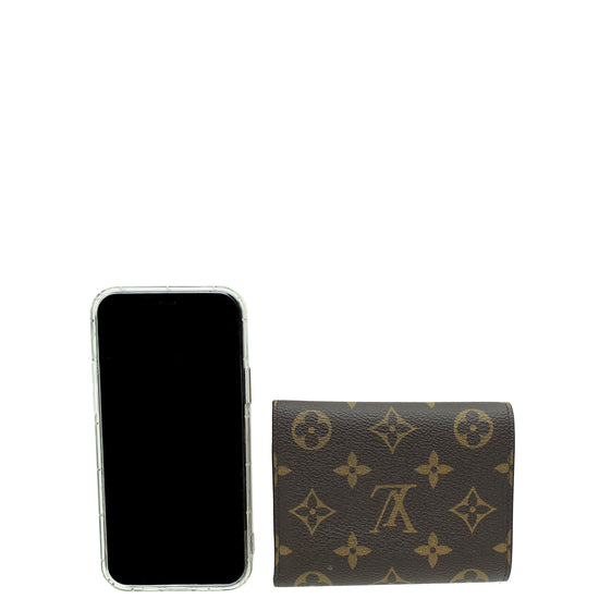 Louis Vuitton Monogram Christmas Animation Portefeuille Victorine Wallet