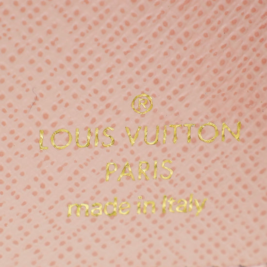 Louis Vuitton Azur Rose Ballerine Victorine Wallet