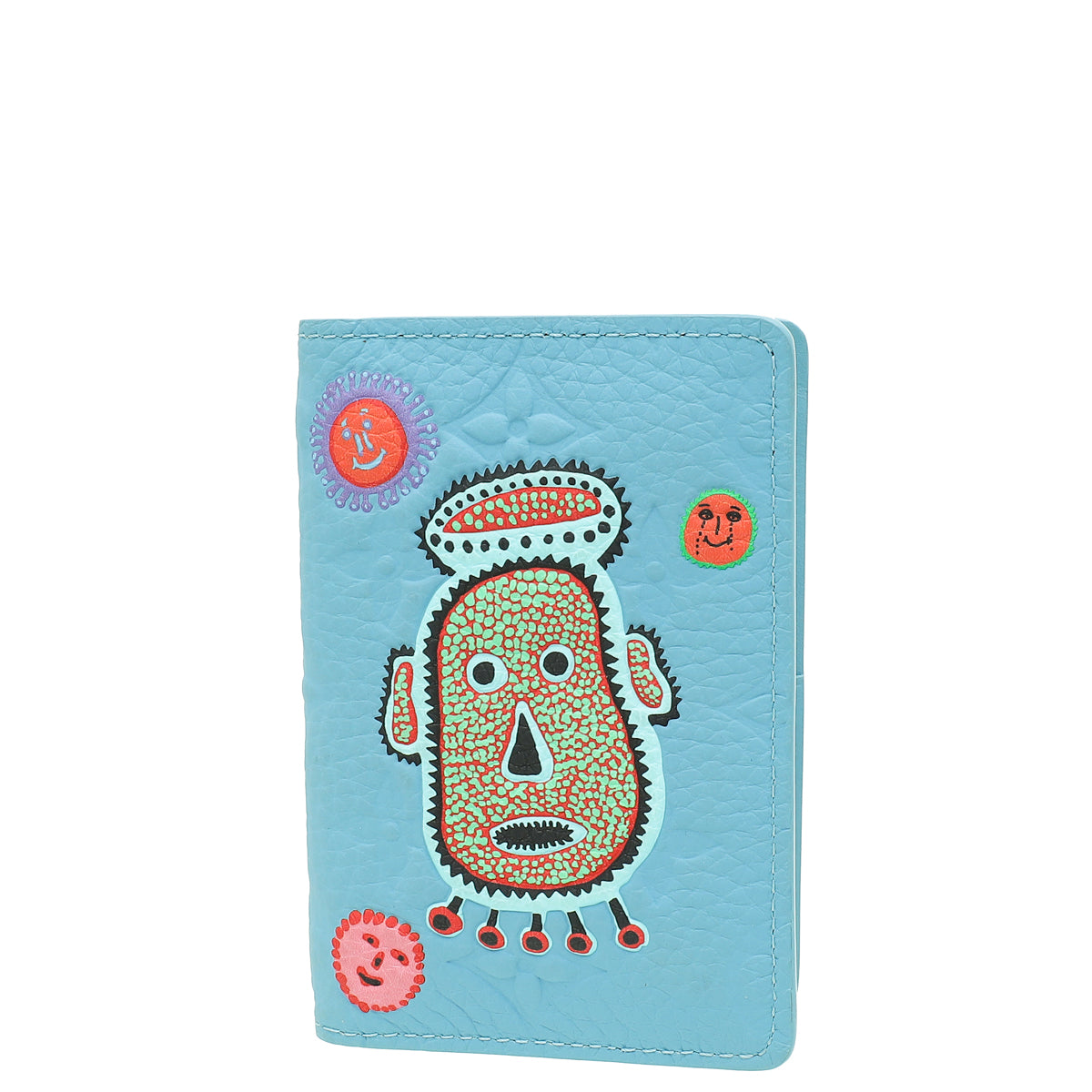 Louis Vuitton Blue Multicolor x YK Taurillon Pocket Organizer-Louis Vuitton-THE CLOSET