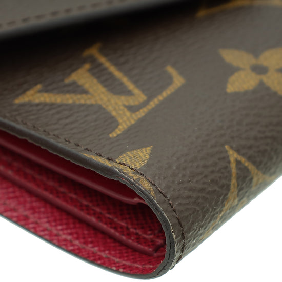 Louis Vuitton Monogram Fuchsia Victorine Wallet