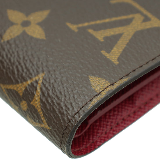 Louis Vuitton Monogram Fuchsia Victorine Wallet