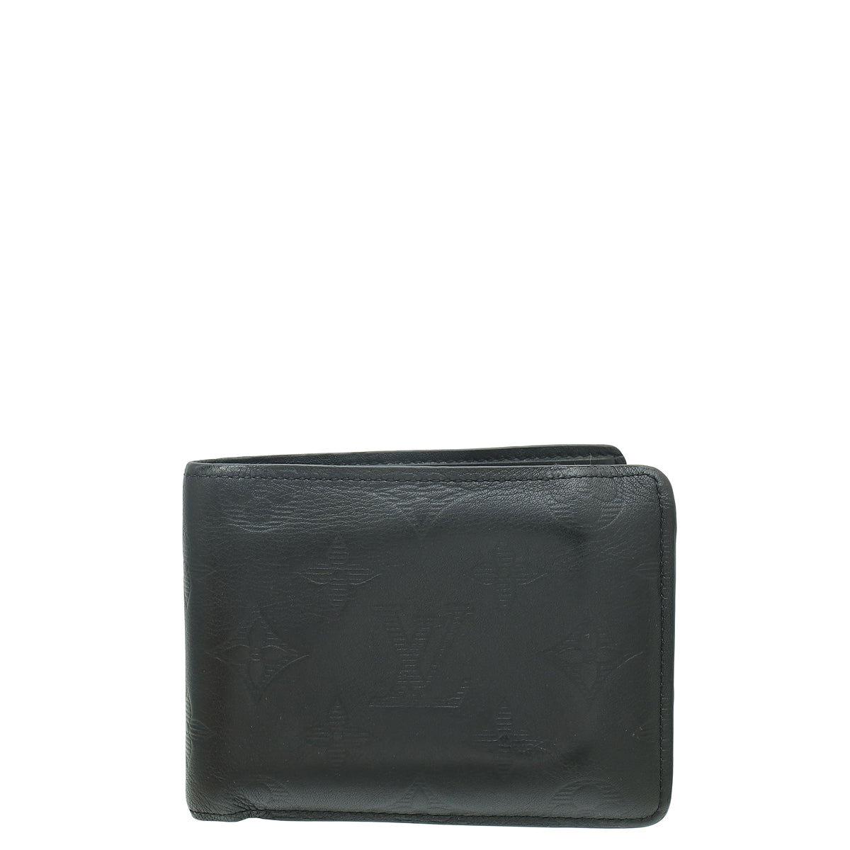 Louis Vuitton Black Monogram Shadow Multiple Wallet-Louis Vuitton-THE CLOSET