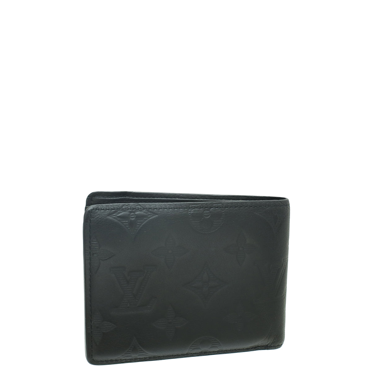 Louis Vuitton Black Monogram Shadow Multiple Wallet-Louis Vuitton-THE CLOSET