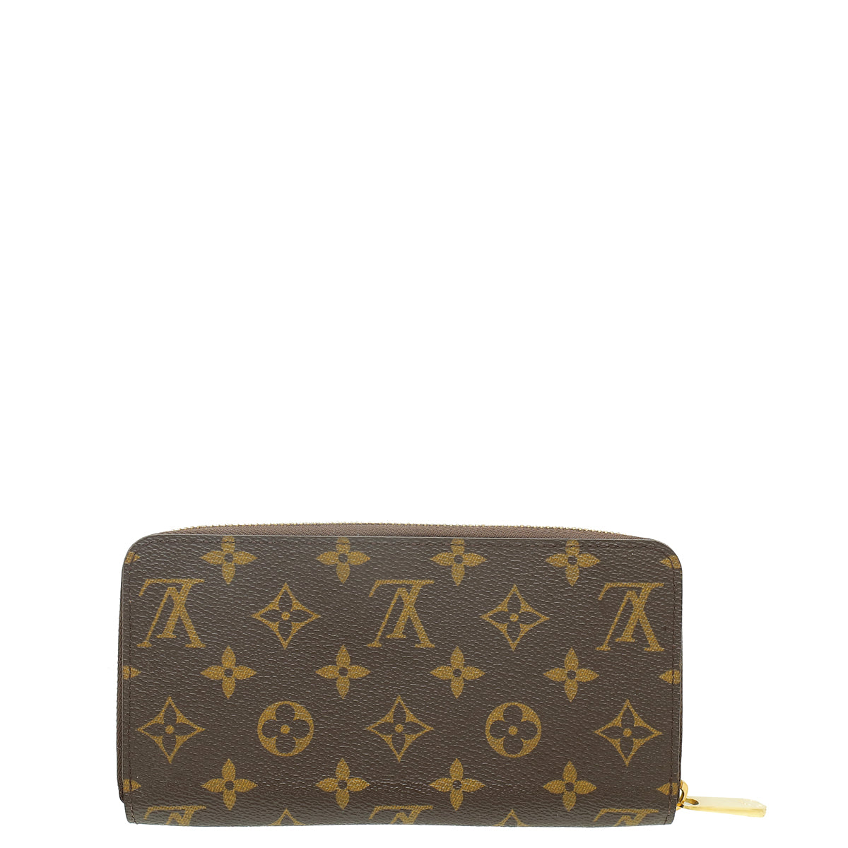 Louis Vuitton Brown Monogram Zipped Around Long Wallet-Louis Vuitton-THE CLOSET