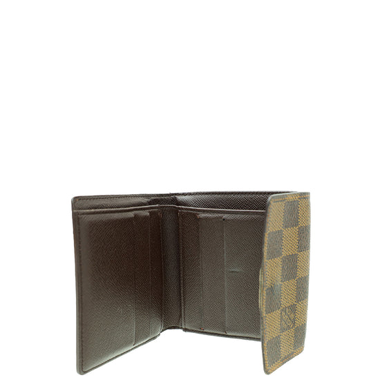 Louis Vuitton Damier Ebene Elise Compact Wallet