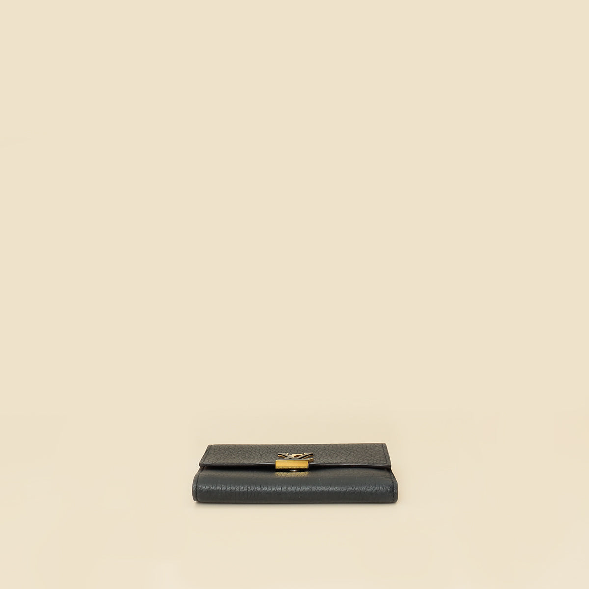 Louis Vuitton Black Capucines Compact Wallet-Louis Vuitton-THE CLOSET