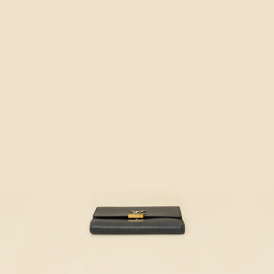 Louis Vuitton Black Capucines Compact Wallet-Louis Vuitton-THE CLOSET