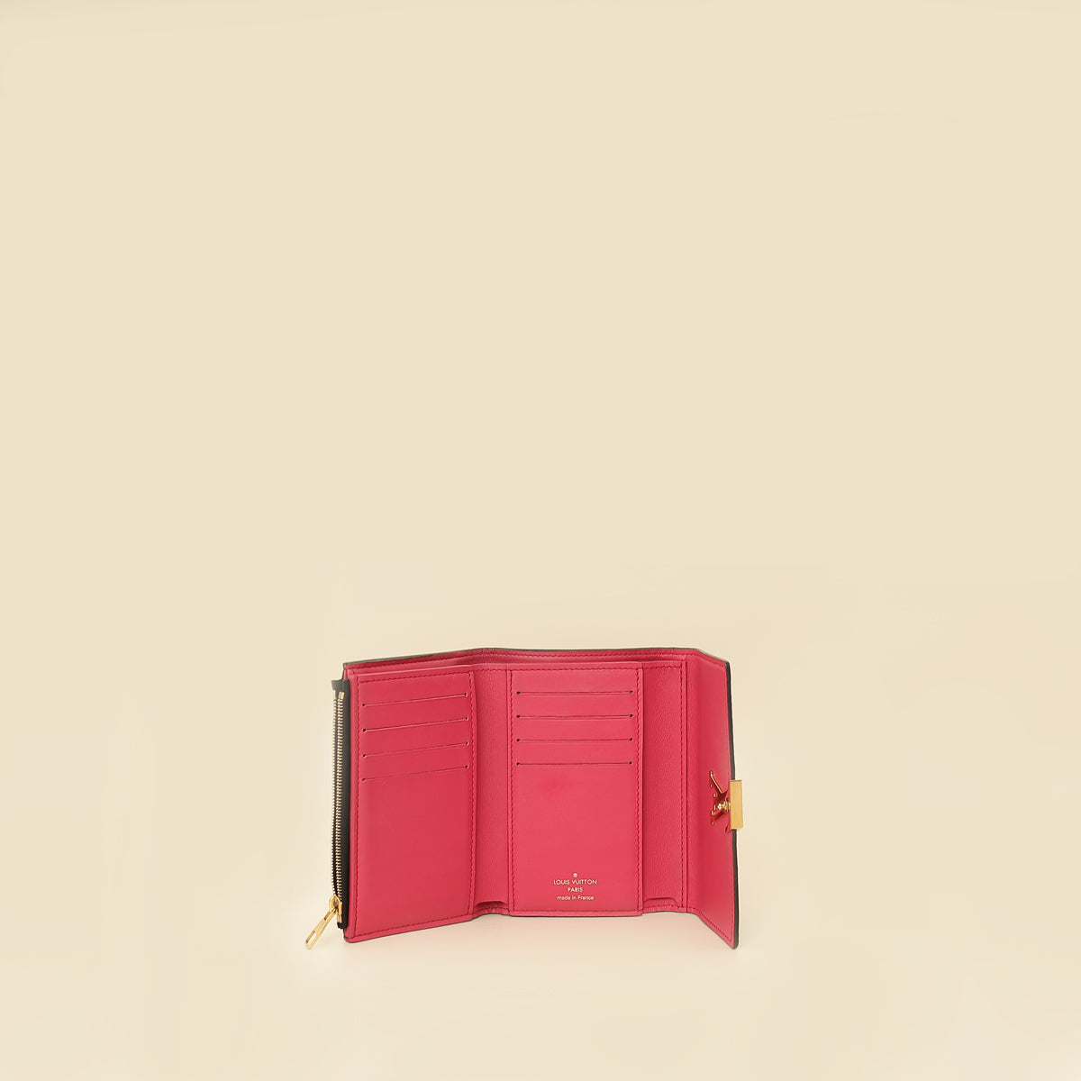 Louis Vuitton Black Capucines Compact Wallet-Louis Vuitton-THE CLOSET