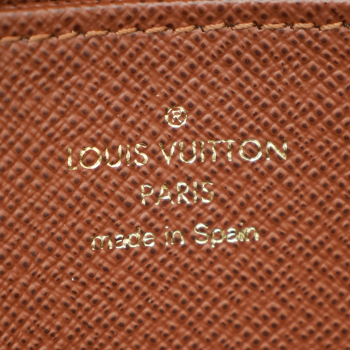 Louis Vuitton Brown Monogram Zippy Wallet