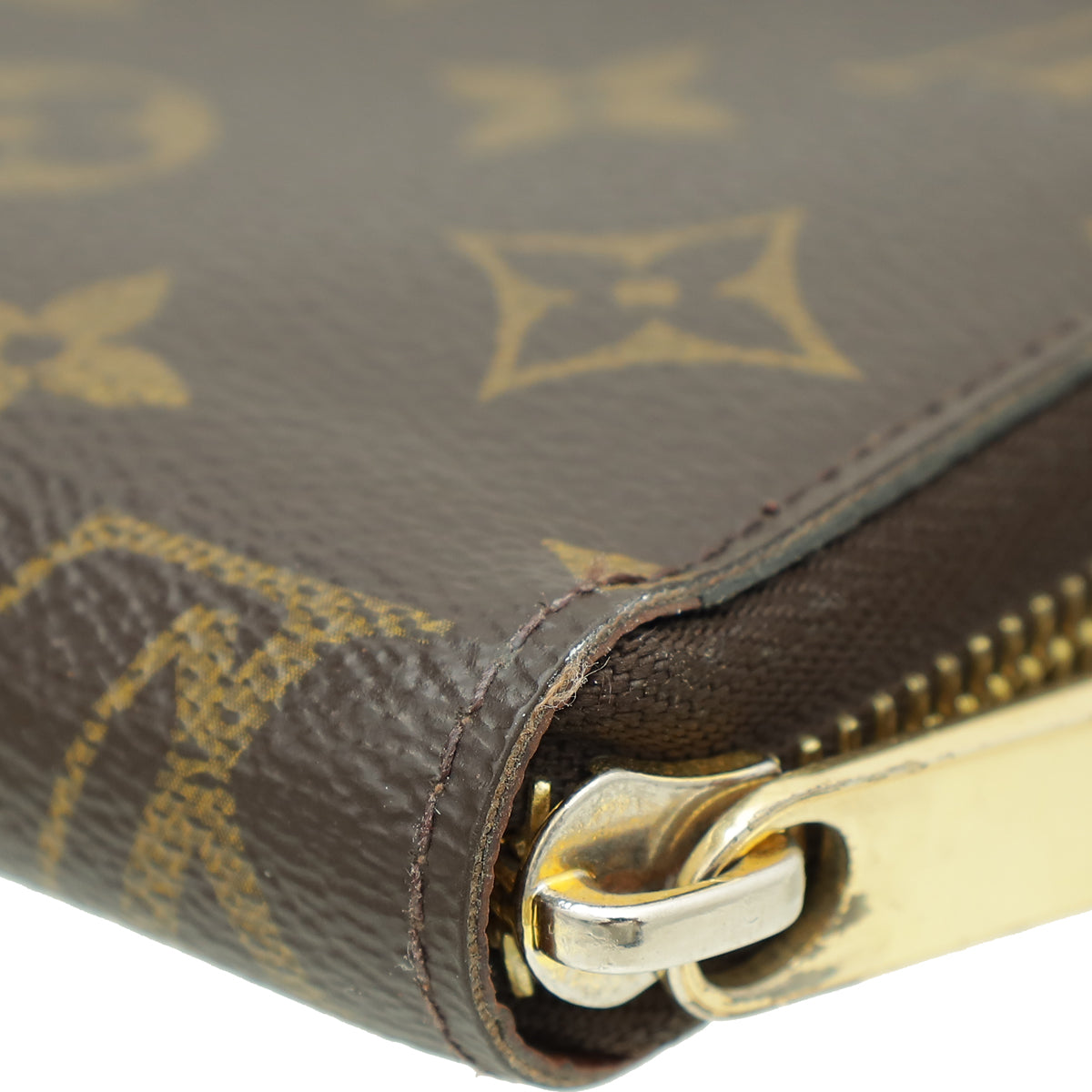 Louis Vuitton Brown Monogram Zippy Wallet