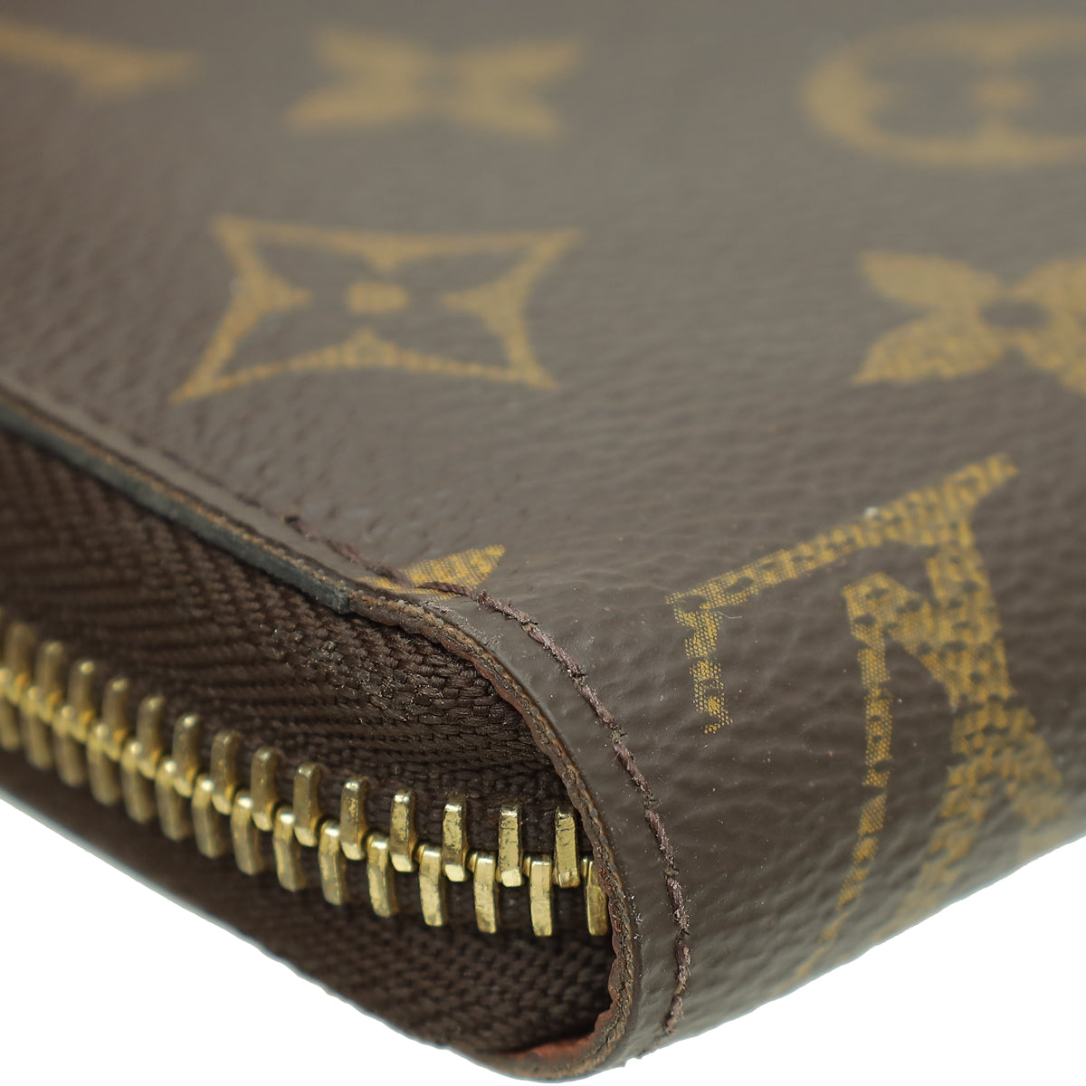 Louis Vuitton Brown Monogram Zippy Wallet