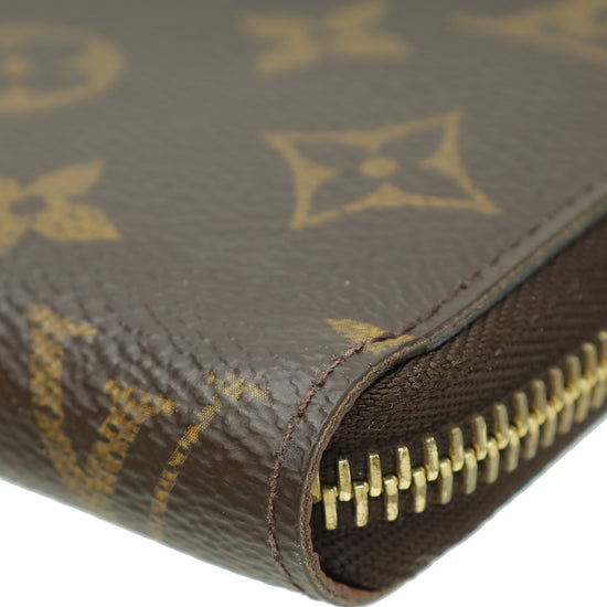 Louis Vuitton Brown Monogram Zippy Wallet