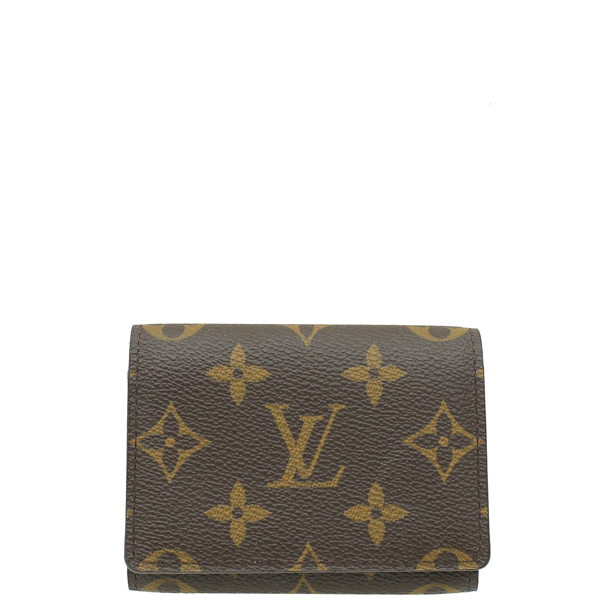 Louis Vuitton Brown Monogram Business Card Holder-Louis Vuitton-THE CLOSET