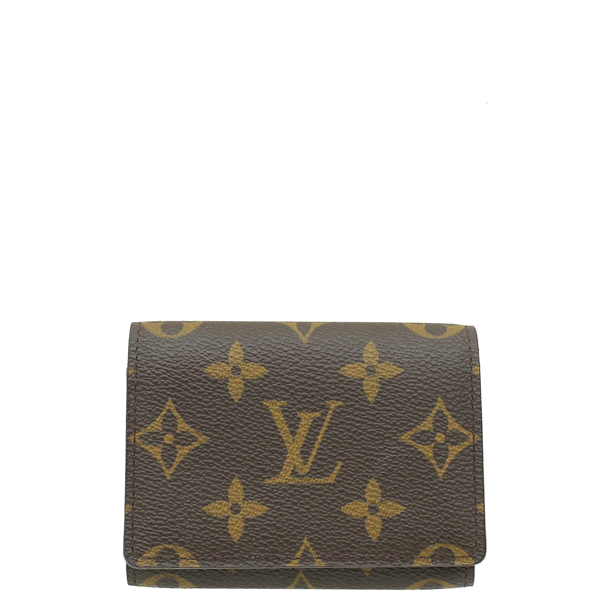 Louis Vuitton Brown Monogram Business Card Holder