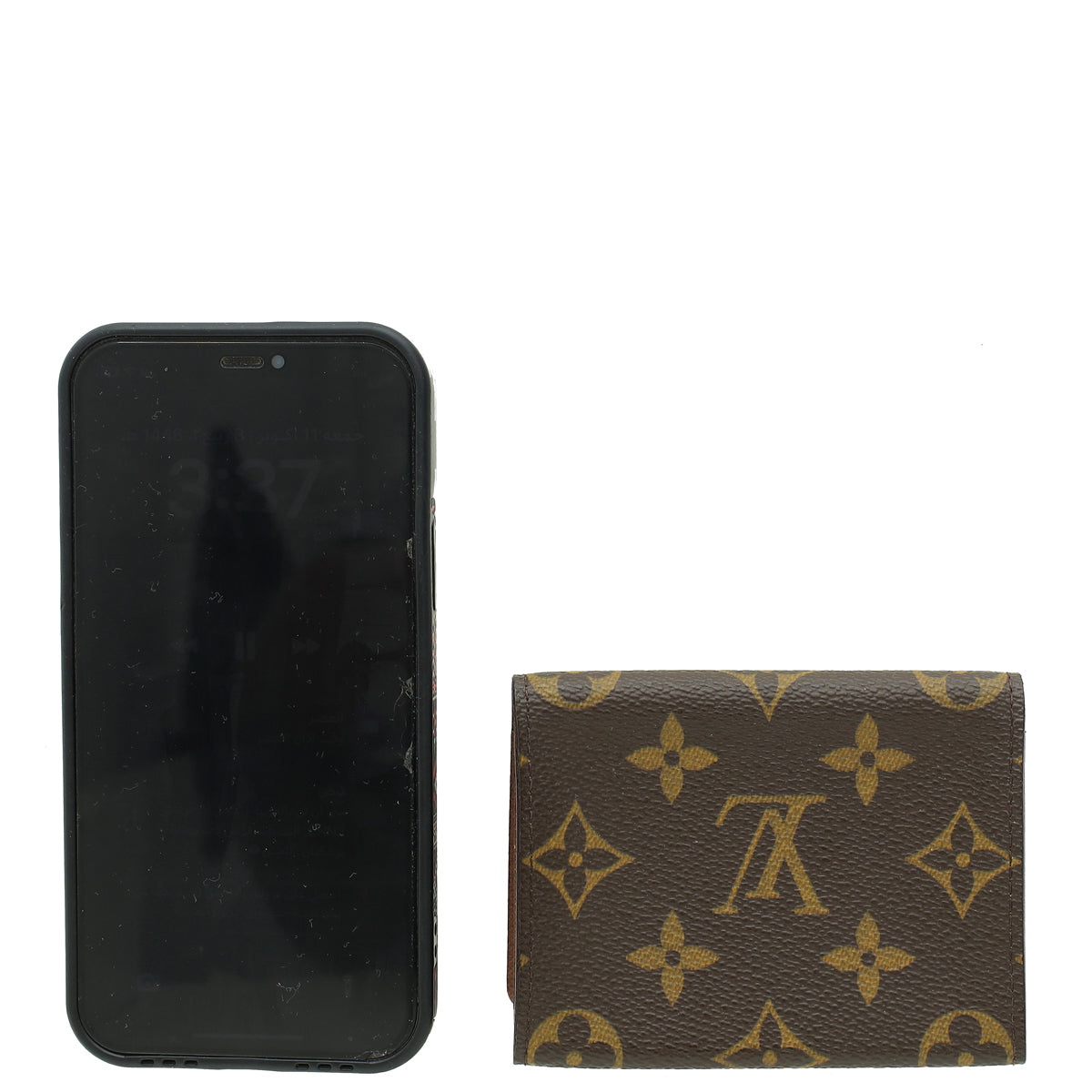 Louis Vuitton Brown Monogram Business Card Holder