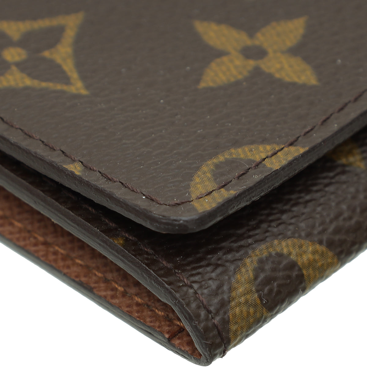 Louis Vuitton Brown Monogram Business Card Holder