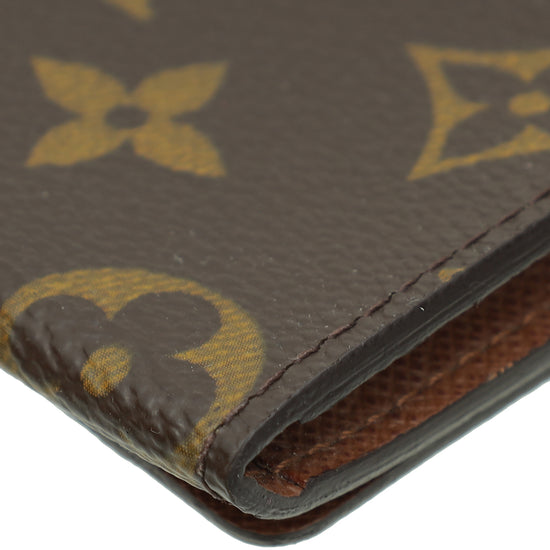 Louis Vuitton Brown Monogram Business Card Holder