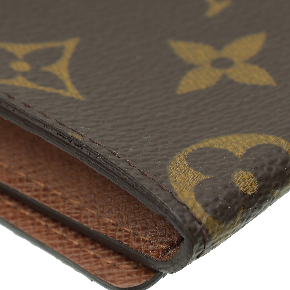 Louis Vuitton Brown Monogram Business Card Holder