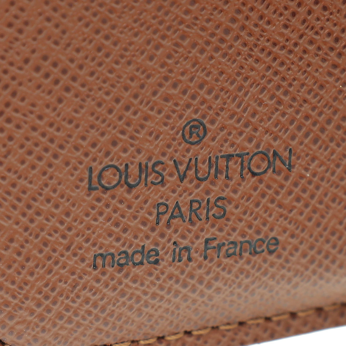 Louis Vuitton Brown Monogram French Purse Wallet