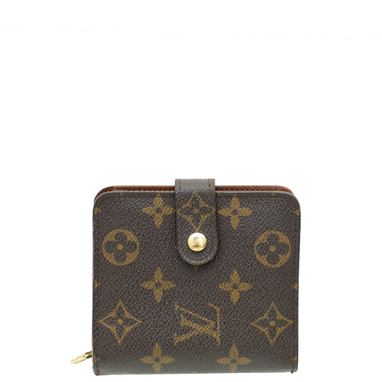 Louis Vuitton Brown Monogram French Purse Wallet