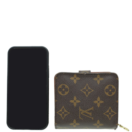 Louis Vuitton Brown Monogram French Purse Wallet