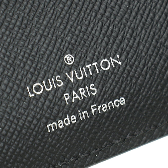 Louis Vuitton Noir Multiple Wallet W/ I.H Initials