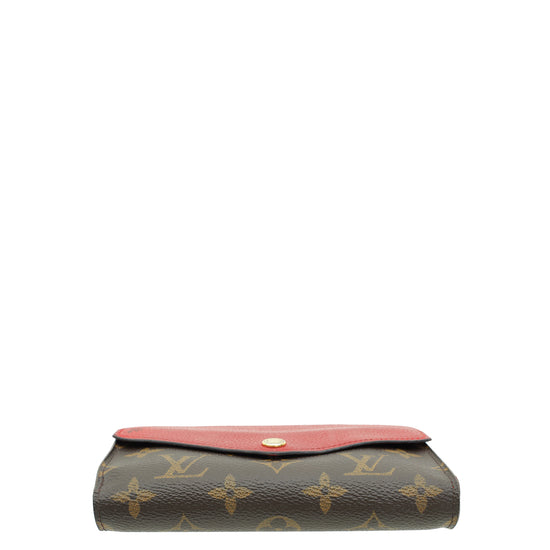 Louis Vuitton Monogram Red Pallas Wallet