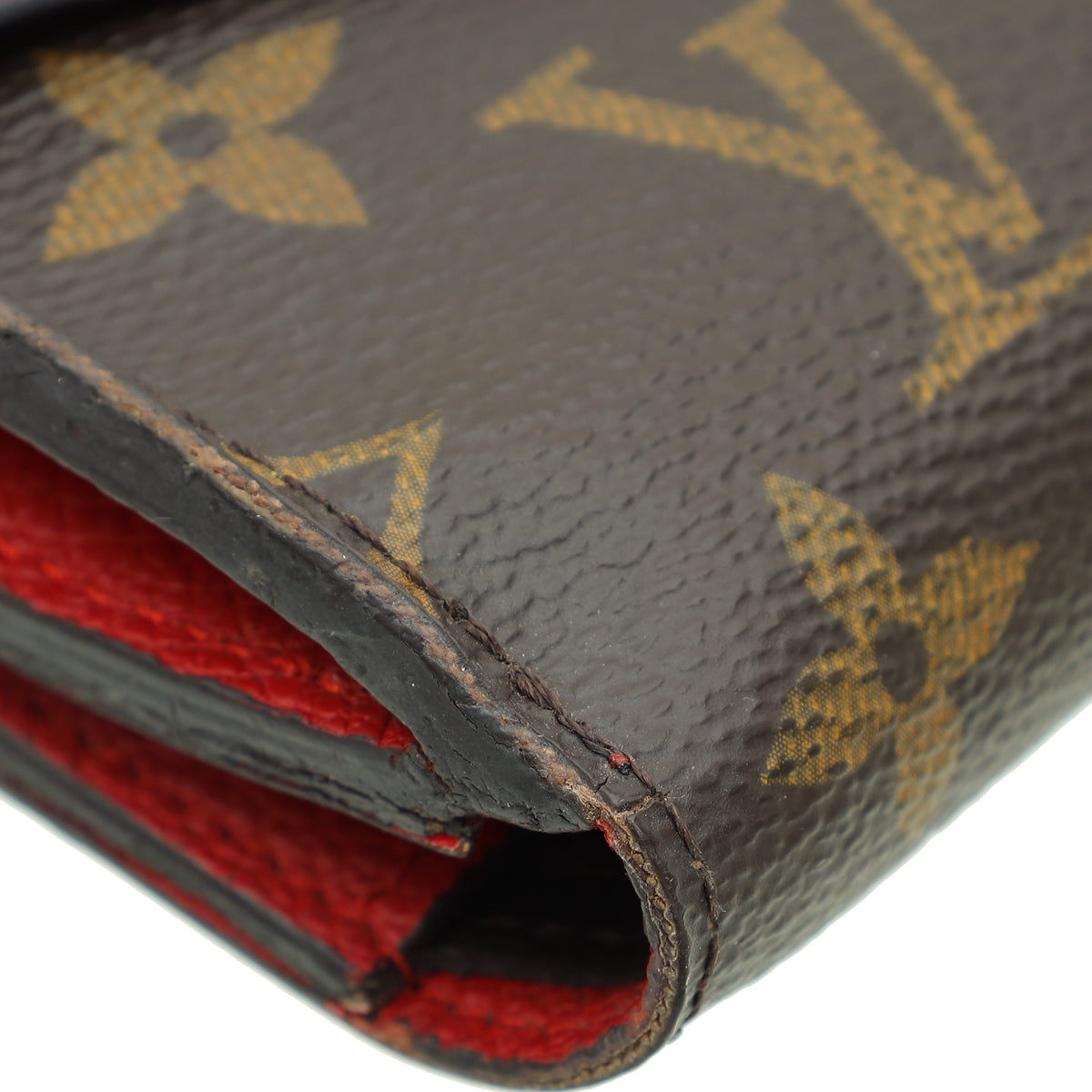 Louis Vuitton Monogram Red Pallas Wallet