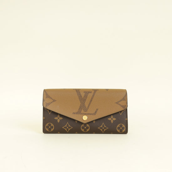 Louis Vuitton Monogram Reverse Sarah Wallet