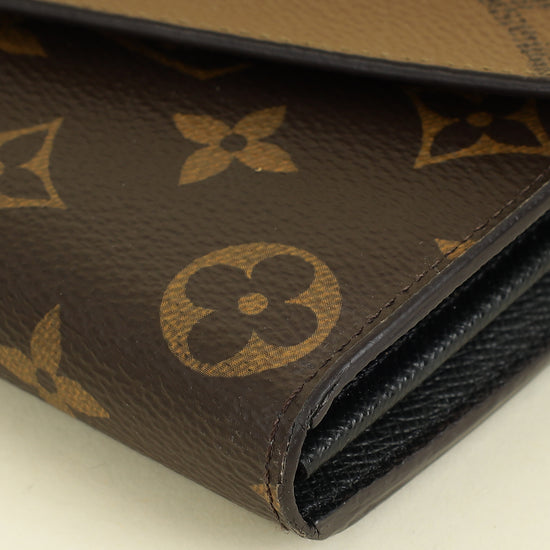 Louis Vuitton Monogram Reverse Sarah Wallet