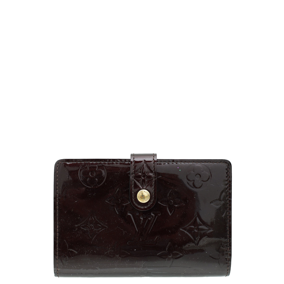 Louis Vuitton Amarante Monogram Vernis French Wallet-Louis Vuitton-THE CLOSET