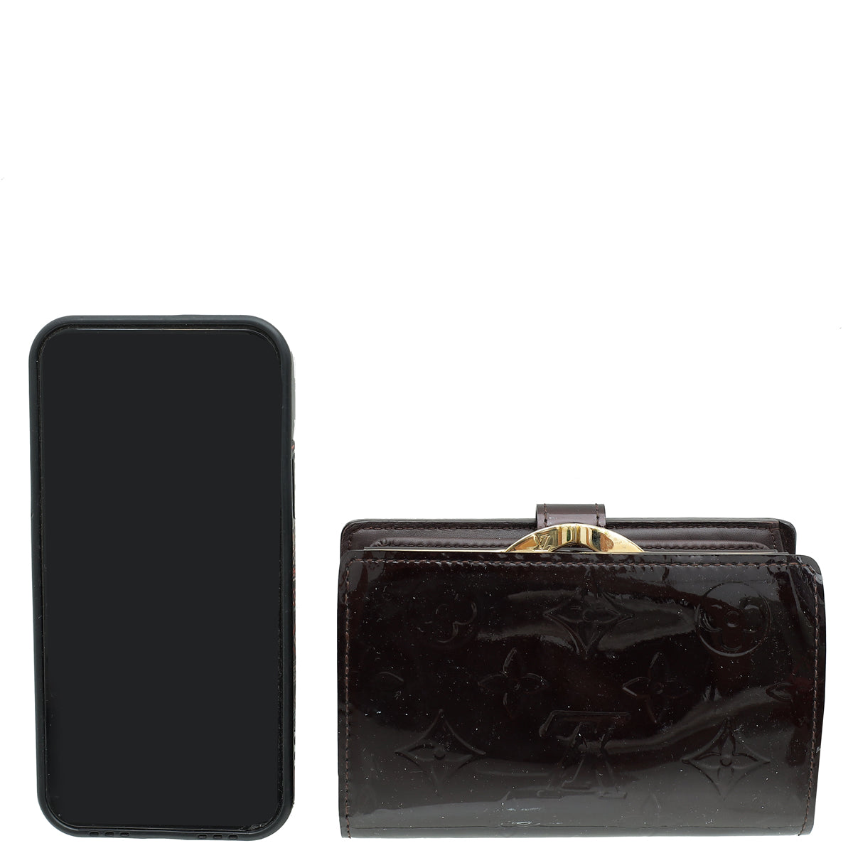 Louis Vuitton Amarante Monogram Vernis French Wallet-Louis Vuitton-THE CLOSET