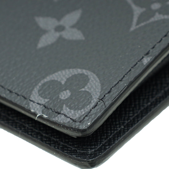 Load image into Gallery viewer, Louis Vuitton Monogram Eclipse Brazza Wallet
