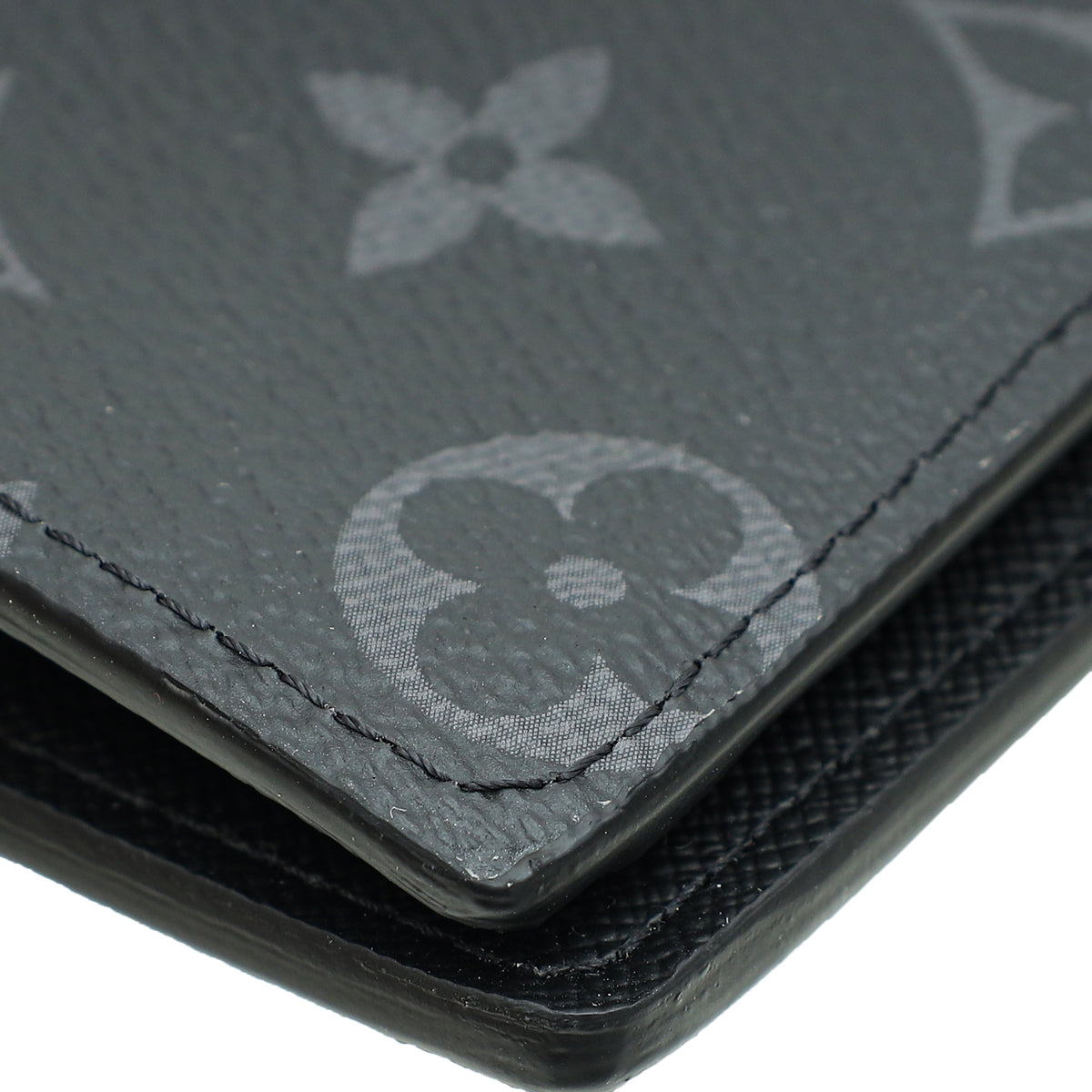 Louis Vuitton Monogram Eclipse Brazza Wallet