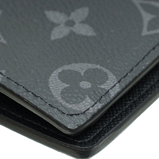 Load image into Gallery viewer, Louis Vuitton Monogram Eclipse Brazza Wallet
