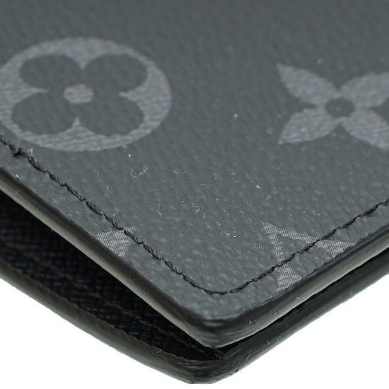 Load image into Gallery viewer, Louis Vuitton Monogram Eclipse Brazza Wallet
