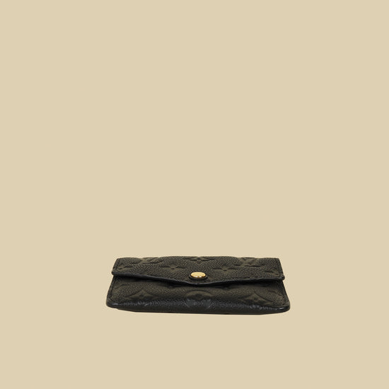 Louis Vuitton Black Monogram Empreinte Key Pouch-Louis Vuitton-THE CLOSET