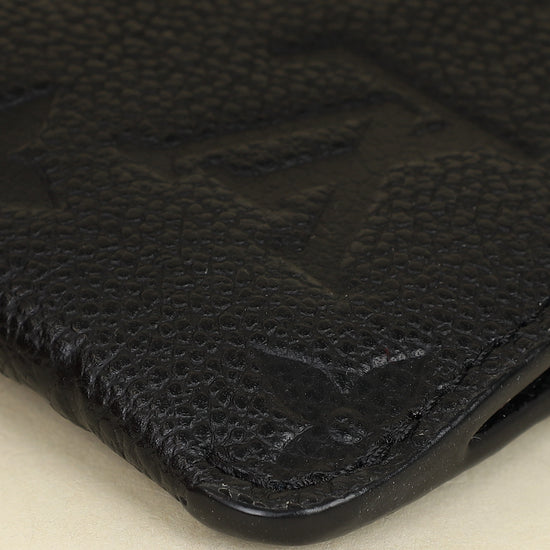 Louis Vuitton Black Monogram Empreinte Key Pouch-Louis Vuitton-THE CLOSET