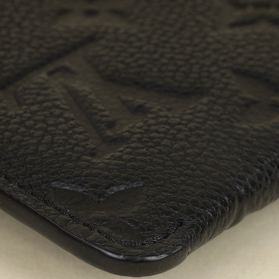 Louis Vuitton Black Monogram Empreinte Key Pouch-Louis Vuitton-THE CLOSET