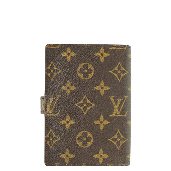 Louis Vuitton Brown Monogram Small Agenda Ring Cover