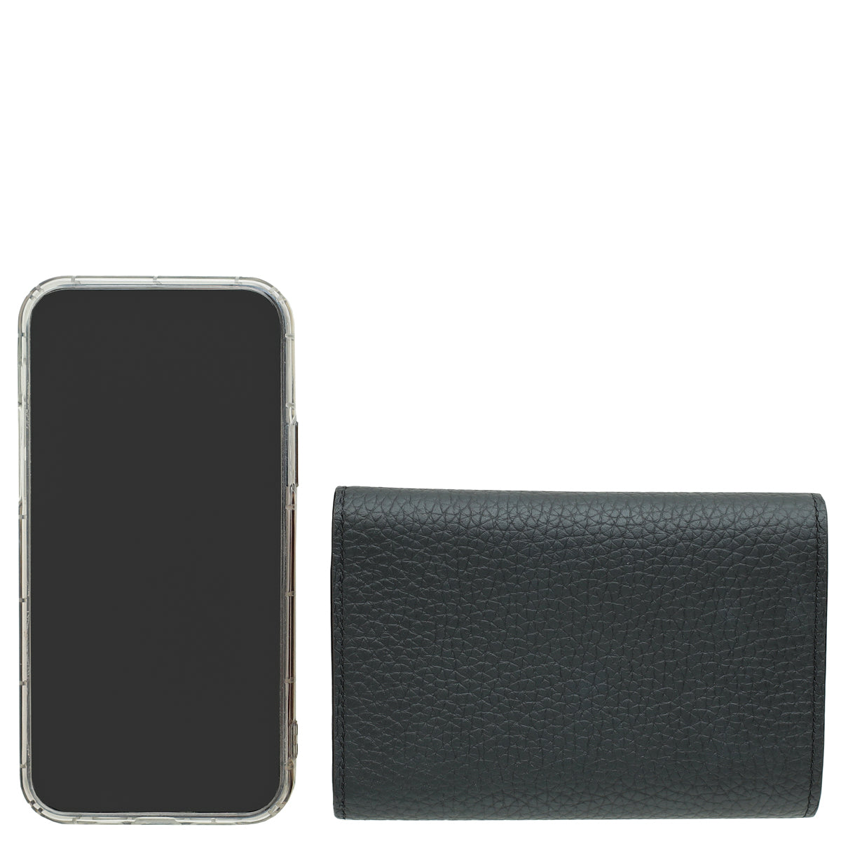 Louis Vuitton Noir Capucines Compact Wallet