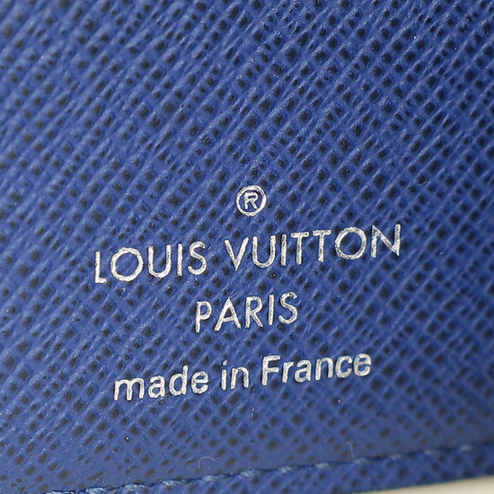 Louis Vuitton Monogram Cobalt Taigarama Multiple Wallet
